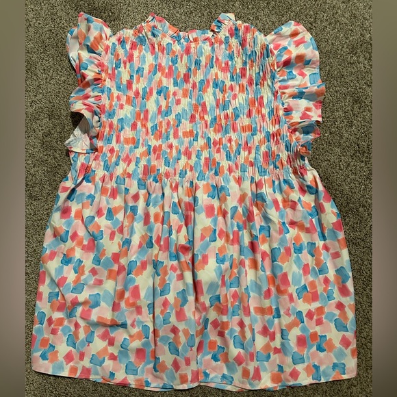 Colorful Ruffled Blouse - Picture 5 of 5